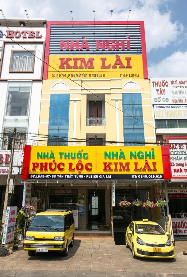 Nha Nghi Kim Lai - Doi Dien Benh Vien Tinh Gia Lai -132 Ton That Tung Pleiku Exteriör bild