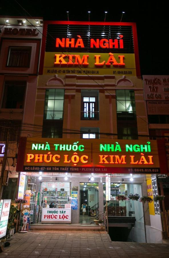 Nha Nghi Kim Lai - Doi Dien Benh Vien Tinh Gia Lai -132 Ton That Tung Pleiku Exteriör bild