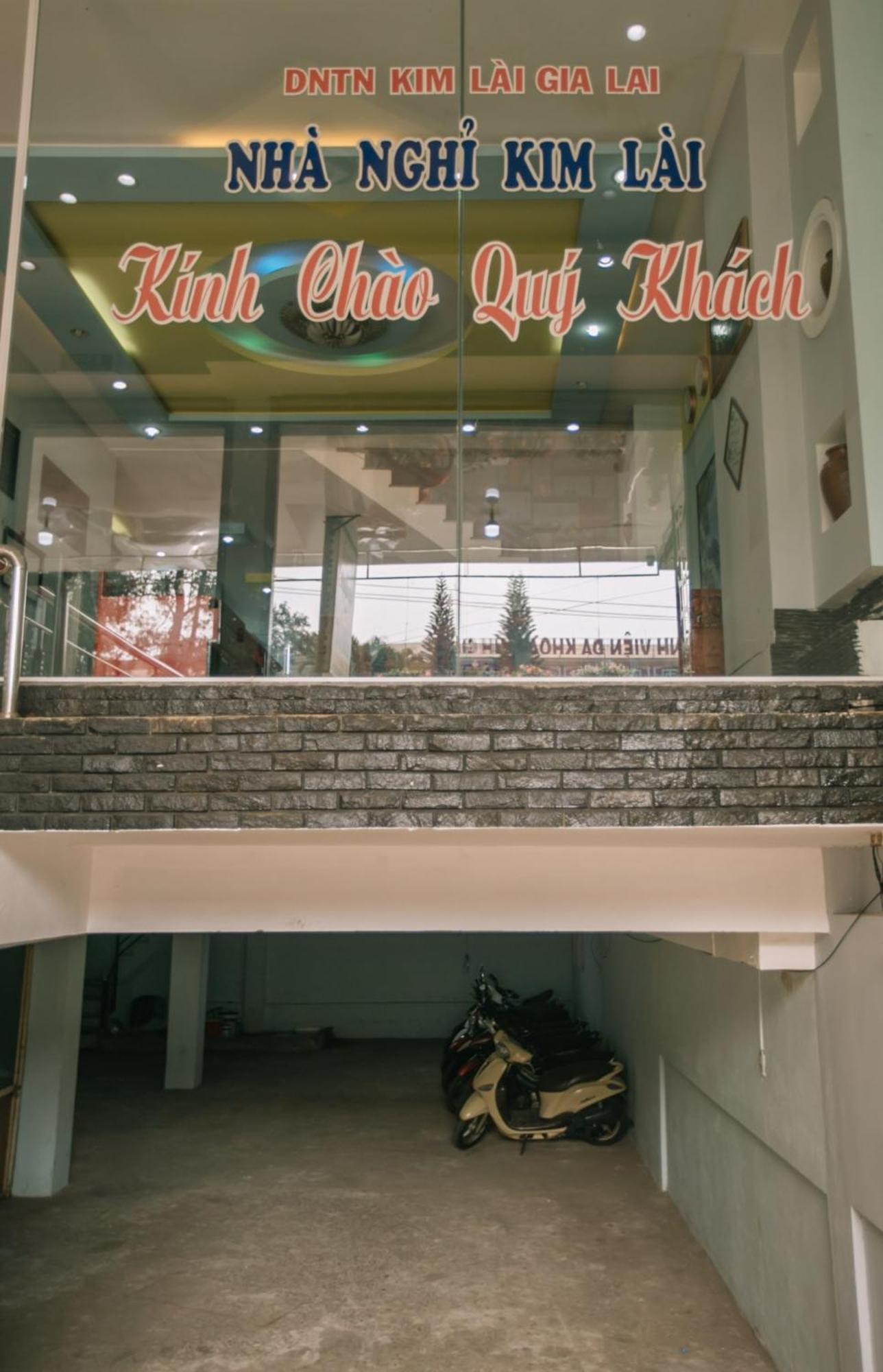 Nha Nghi Kim Lai - Doi Dien Benh Vien Tinh Gia Lai -132 Ton That Tung Pleiku Exteriör bild